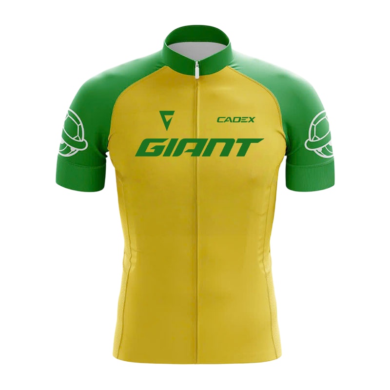 Cycling Gear Logo - เสื้อผ้าปั่นจักรยานแขนสั้นสำหรับฤดูร้อนของผู้ชาย ชุดปั่นจักรยานแบบระบายอากาศได้ดี