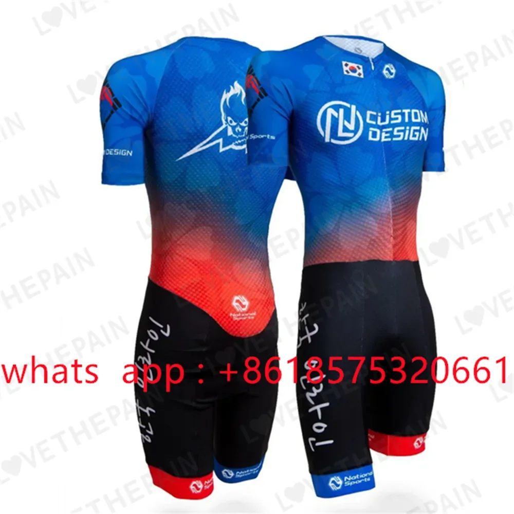 Cycling Gear For Women - NL ชุดวิ่งผู้หญิงความเร็วอินไลน์ Roller Skate Jumpsuit สเก็ตอย่างรวดเร็วขี่จักรยาน