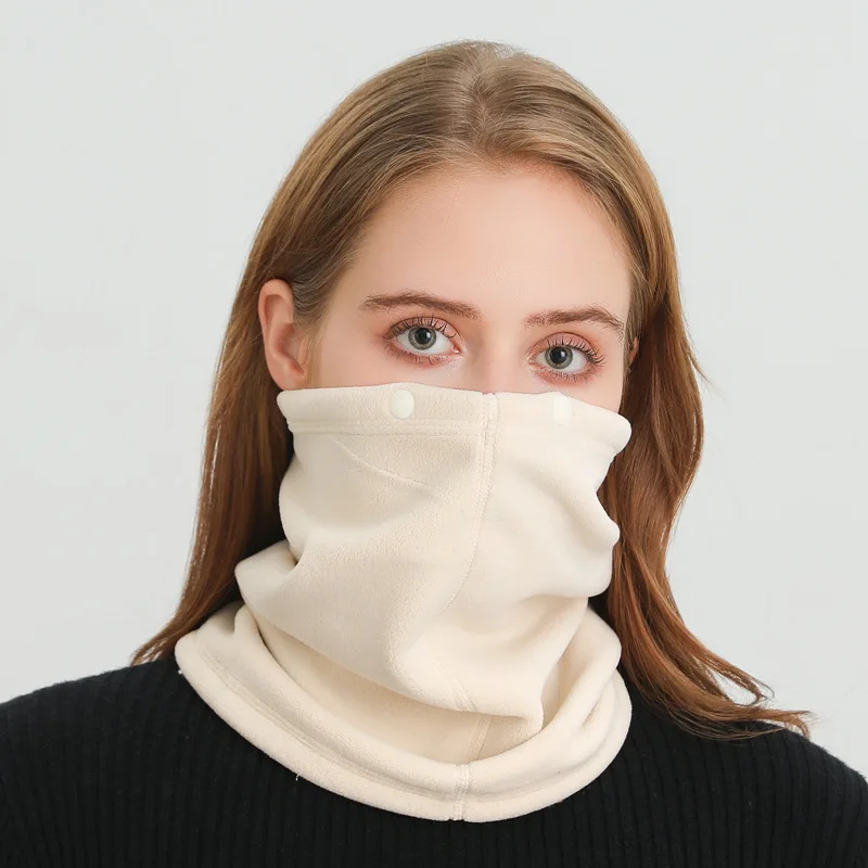 Cycling Buff Neck Warmer - Polar ขนแกะคอผ้าพันคอฤดูหนาวหนาขี่จักรยานผ้าพันคอผู้หญิงผู้ชายหน้าคออุ่นมัลติฟังก์ชั่ฝาครอบหมวกผ้าพันคอ Buffs หน้ากาก