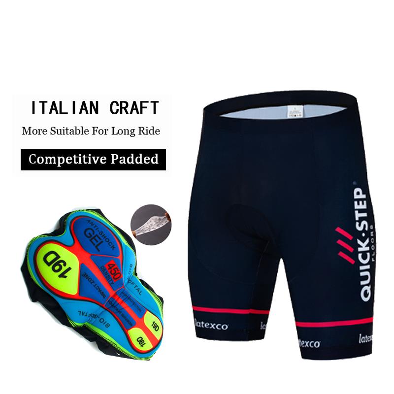 Cycling Gear Kids - 2024 PRO TEAM ขี่จักรยานกางเกงขาสั้นจักรยานเสือภูเขาระบายอากาศได้ดีสำหรับบุรุษ19D เจลเบาะรองนั่ง