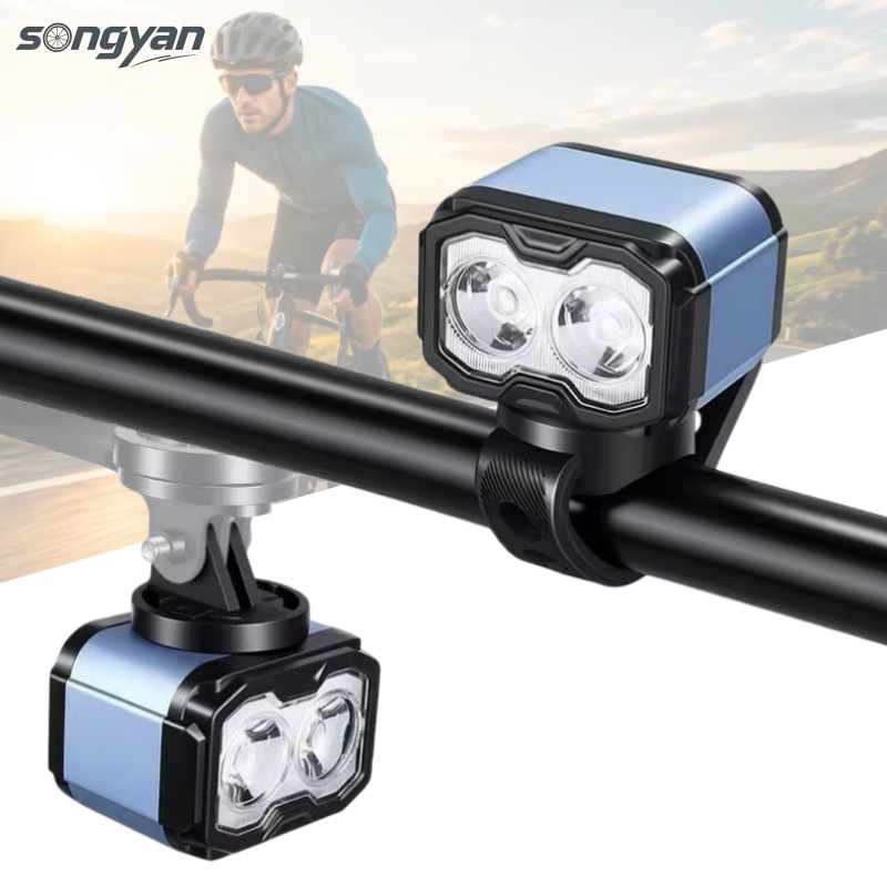 Cycling Gear Display - ไฟหน้าจักรยาน ESLNF จอแสดงผลดิจิตอล อลูมิเนียมอัลลอย ชาร์จ USB-C