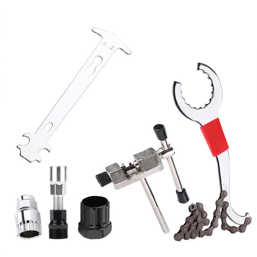 Cycling Gear And Equipment - ชุดเครื่องมือซ่อมบำรุงจักรยาน สำหรับจักรยานเสือภูเขาและเสือหมอบ อุปกรณ์ถอดกระโหลก ชุดเฟือง และโซ่