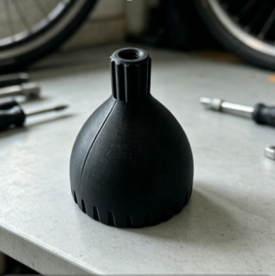 Bike Tube Repair Kit - กรวยฉีดน้ำยาซีลยางจักรยานแบบไม่มียางใน ป้องกันการหกเลอะเทอะ ทนทาน ใช้ได้กับจักรยานเสือภูเขาและจักรยานถนน เหมาะสำหรับการซ่อมฉุกเฉิน