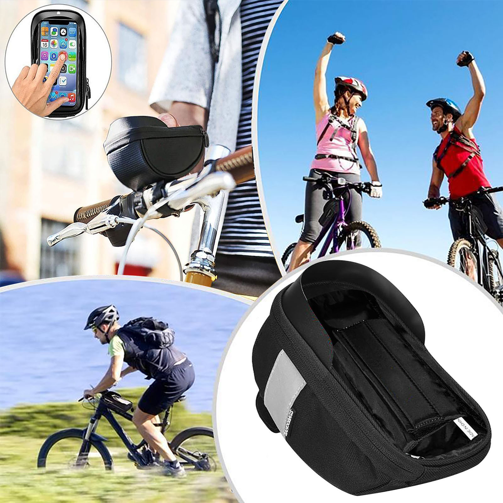 กระเป๋าใส่โทรศัพท์กันน้ำสำหรับ - Cycling Gear Display บทวิจารณ์และราคา