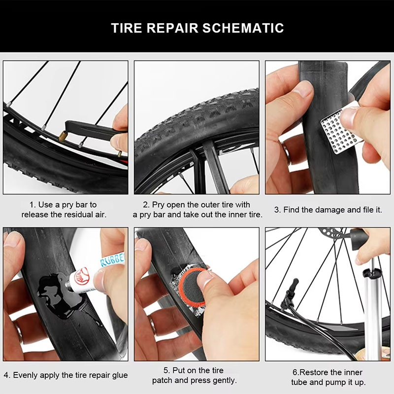 ชุดซ่อมยางจักรยาน 39 ชิ้น - ชุ - Bike Tube Repair Kit บทวิจารณ์และราคา