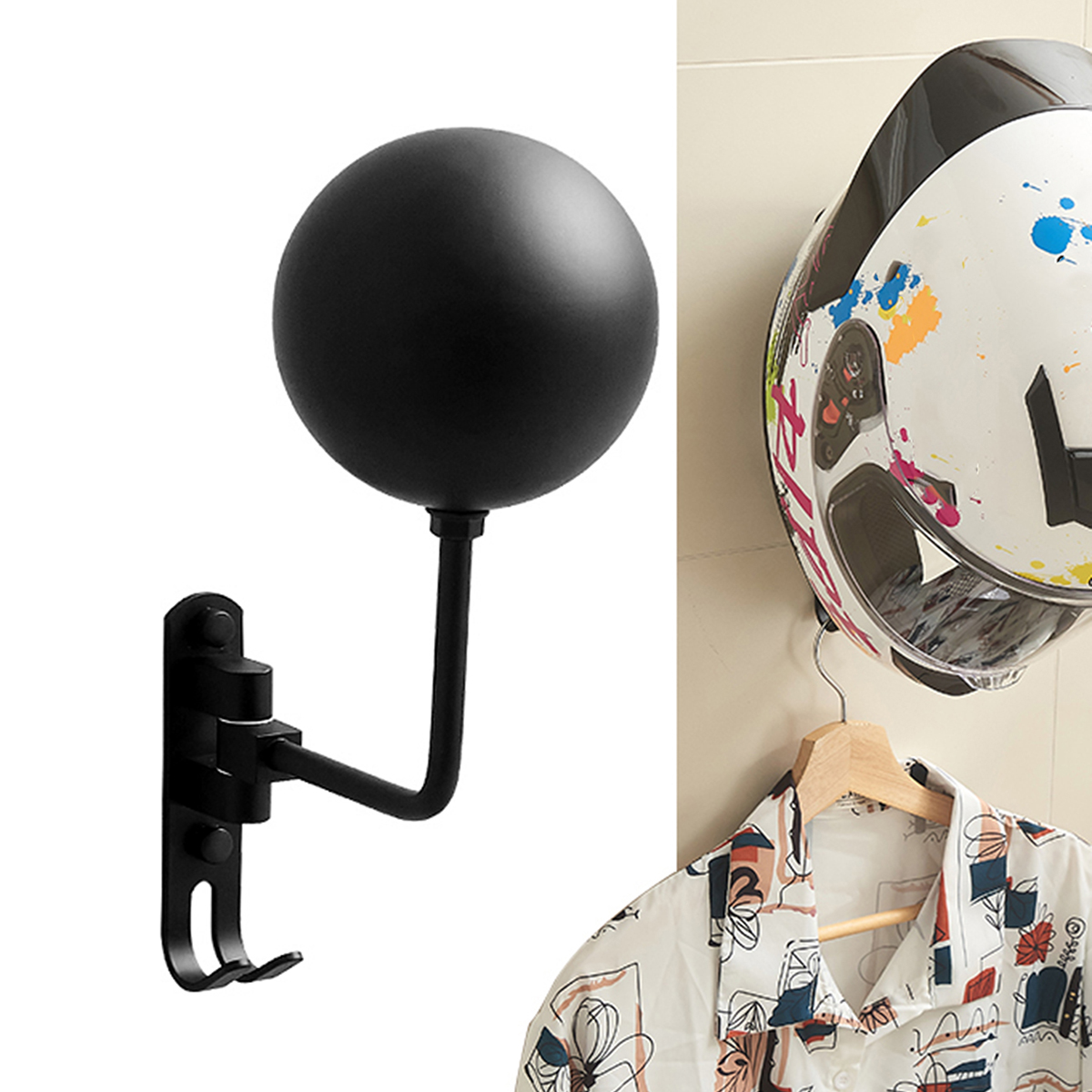 ที่แขวนหมวกกันน็อคมอเตอร์ไซค์แ - Cycling Gear Wall Hanger บทวิจารณ์และราคา