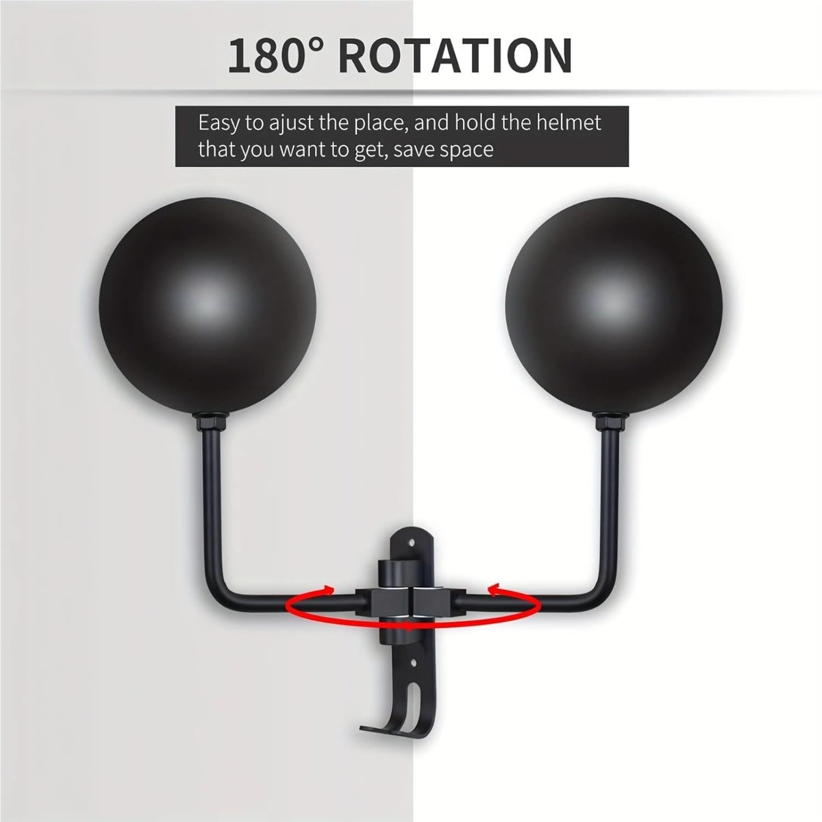 ที่แขวนหมวกกันน็อคอลูมิเนียมอั - Cycling Gear Wall Hanger บทวิจารณ์และราคา