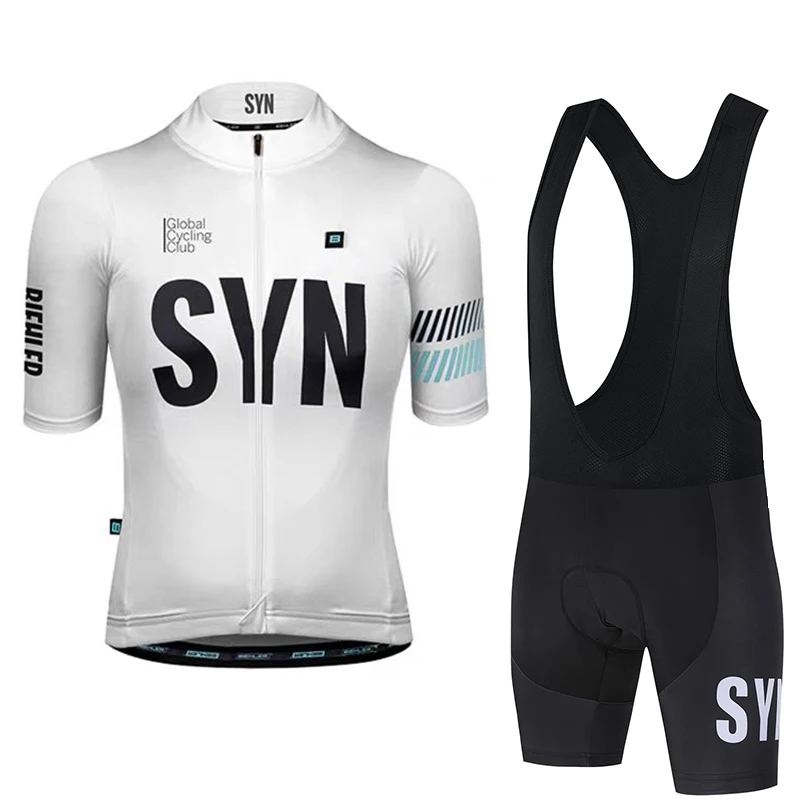ชุดจักรยานผู้ชาย SYN สำหรับฤดู - Cycling Gear Logo บทวิจารณ์และราคา
