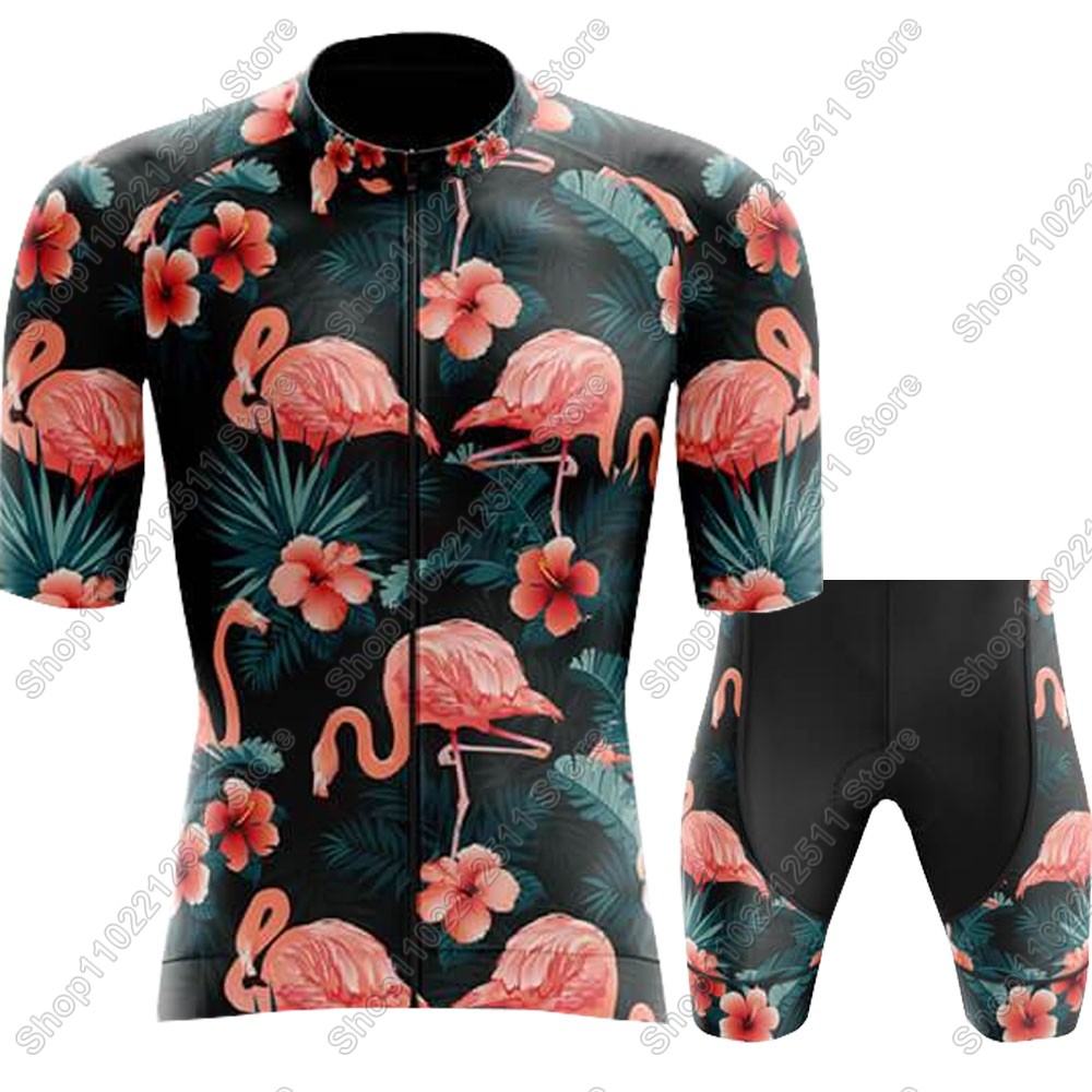 2025 Flamingoชุดขี่จักรยานJers - Cycling Gear Logo บทวิจารณ์และราคา